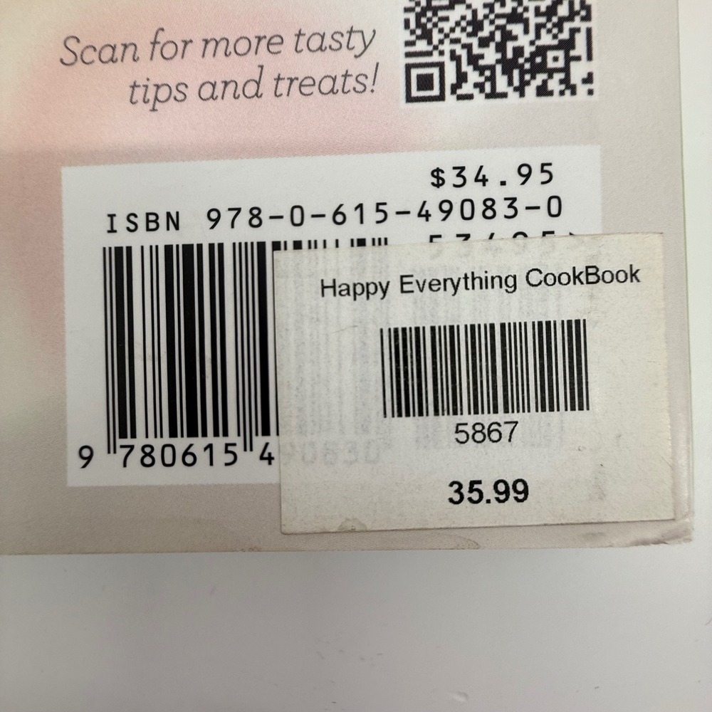 The Happy Everything Cookbook by Coton‎ Colors Recipes and Menus - Picture 11 of 13